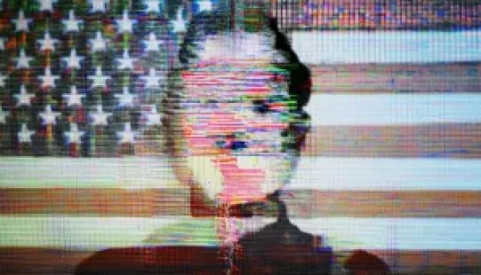 Deepfake US flag