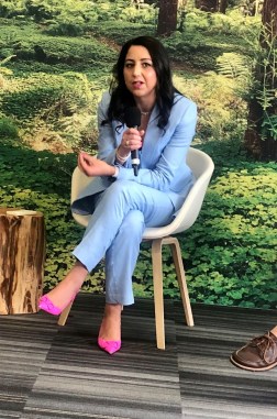 Salesforce UK CEO Zahra Bahrololoumi 